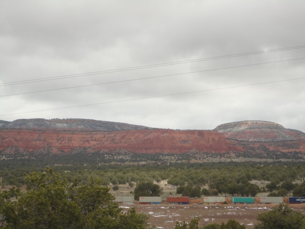 Trains and Snow and Mountains