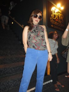 Granada - Geometric Top and Blue Pants