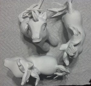 Custom Ponies in Base Paint