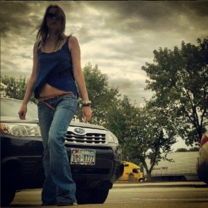 The glamour of the road..