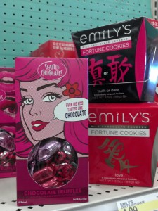 Then there is the pop art/comic candy box, which I think of as "dork lite" - this is for when you're experimenting with being a dork. 