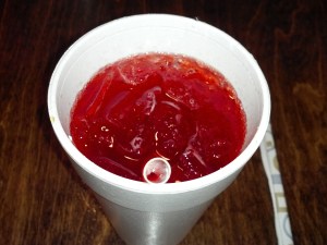 2pm - Blood red Dublin cream soda at Maple and Motor.