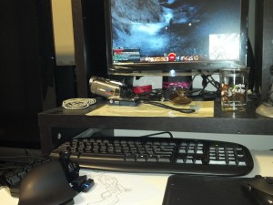 9:30pm - And then I got busy trying out the Nostromo and didn't remember to take another picture for awhile. I played Guild Wars 2, Thom played WoW. 