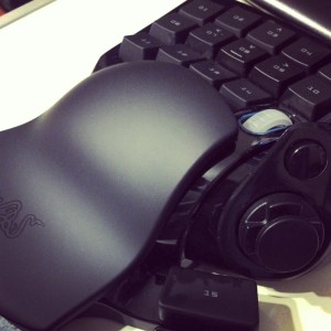 6pm - I get home and my Nostromo has arrived! (For non-nerds, its a PC gaming peripheral)