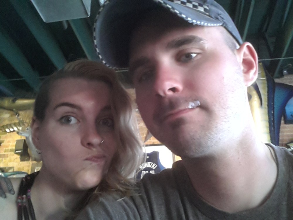 Pre-cooking, back at St. Pete's.