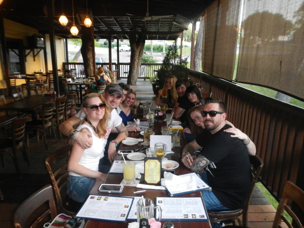 Birthday dinner at Roma's.