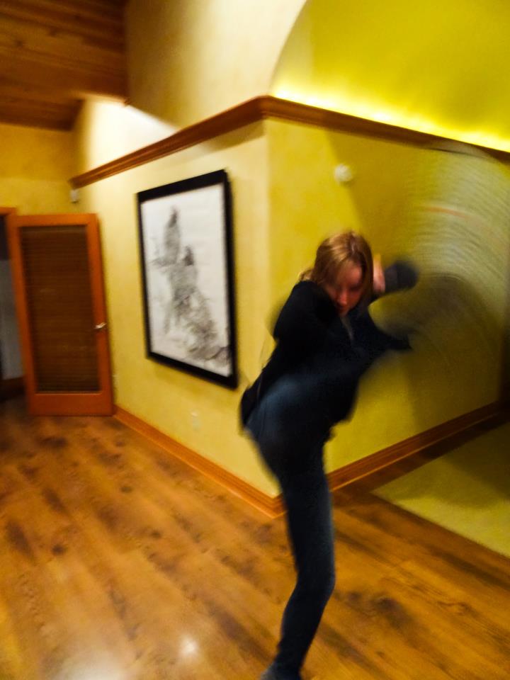 Pretending I'm Chun Li