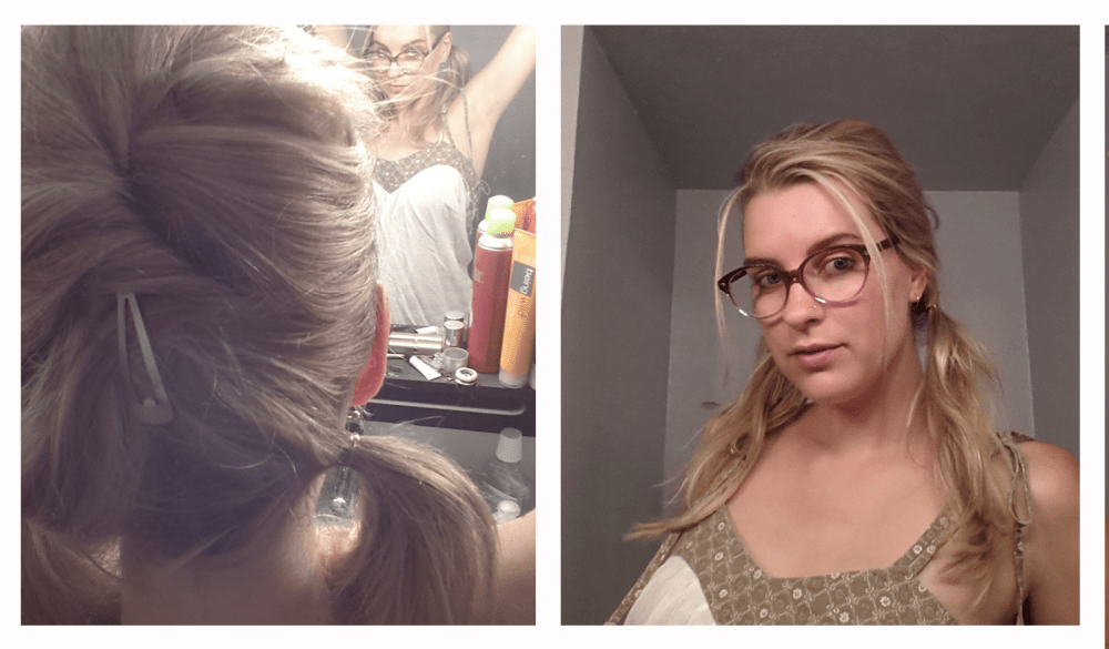 Ellie May Clampett pigtails.