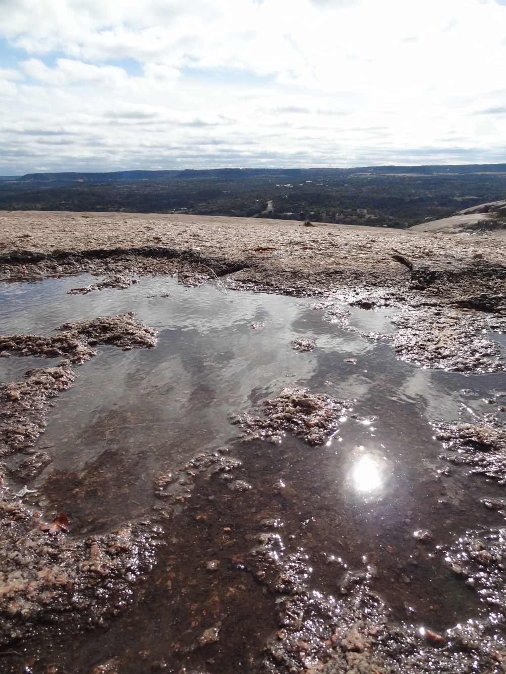 Pools on Enchanted Rock.
