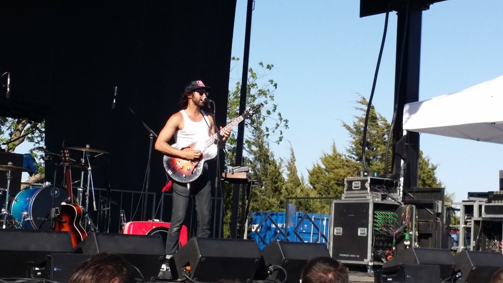 Shakey Graves, and suitcase drum. 