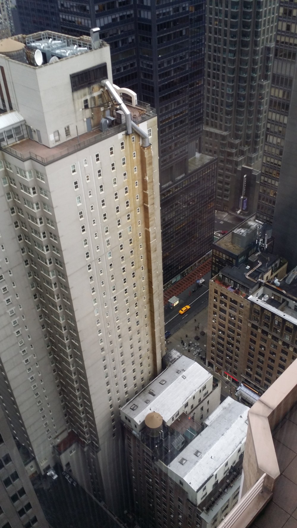 view from the london hotel