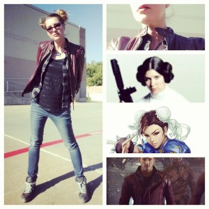 Leia/Chun Li/Guardian crossover outfit