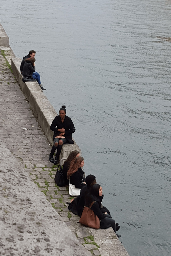 The left bank, or the right? 