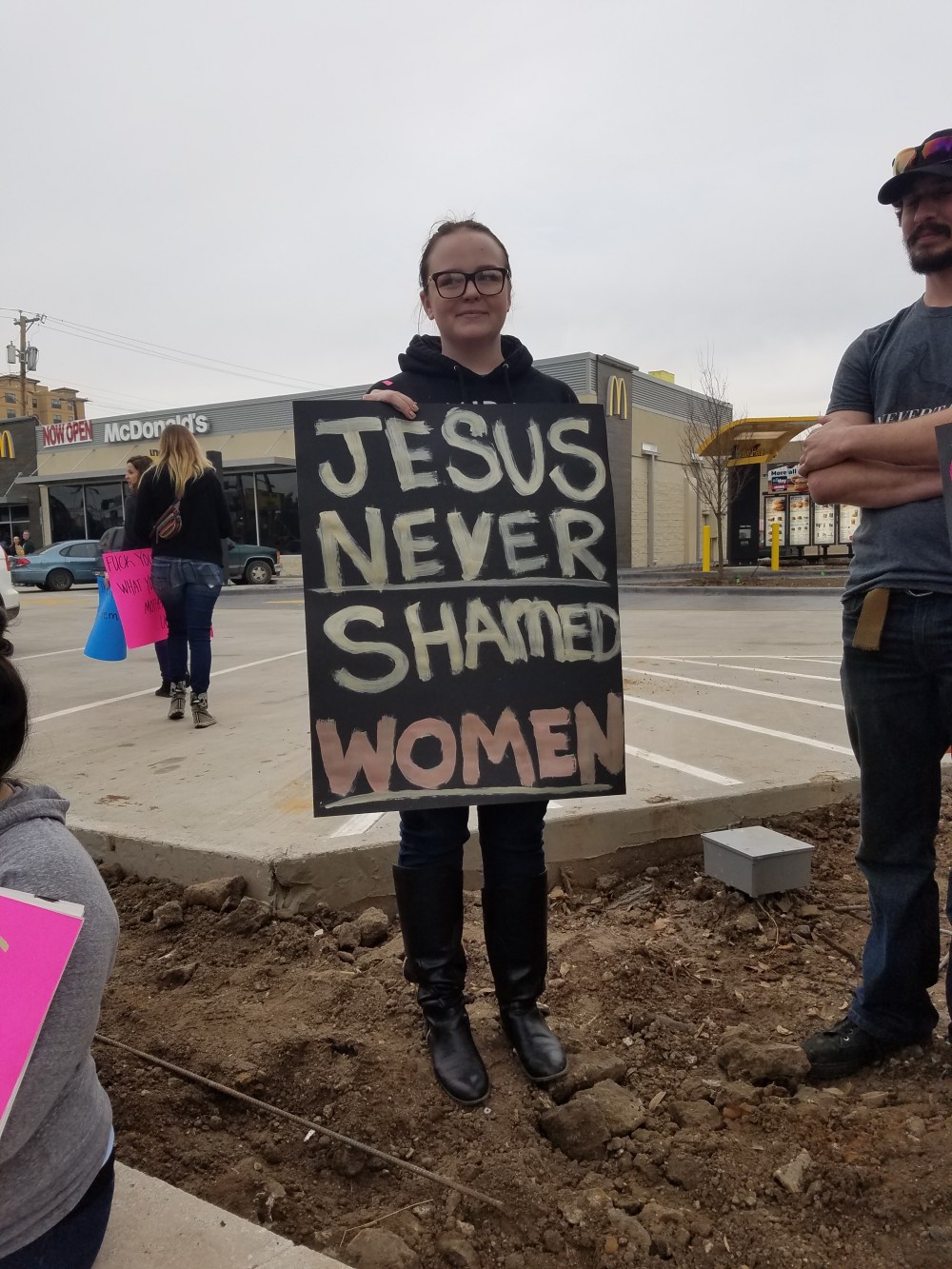 Jesus never shamed women.