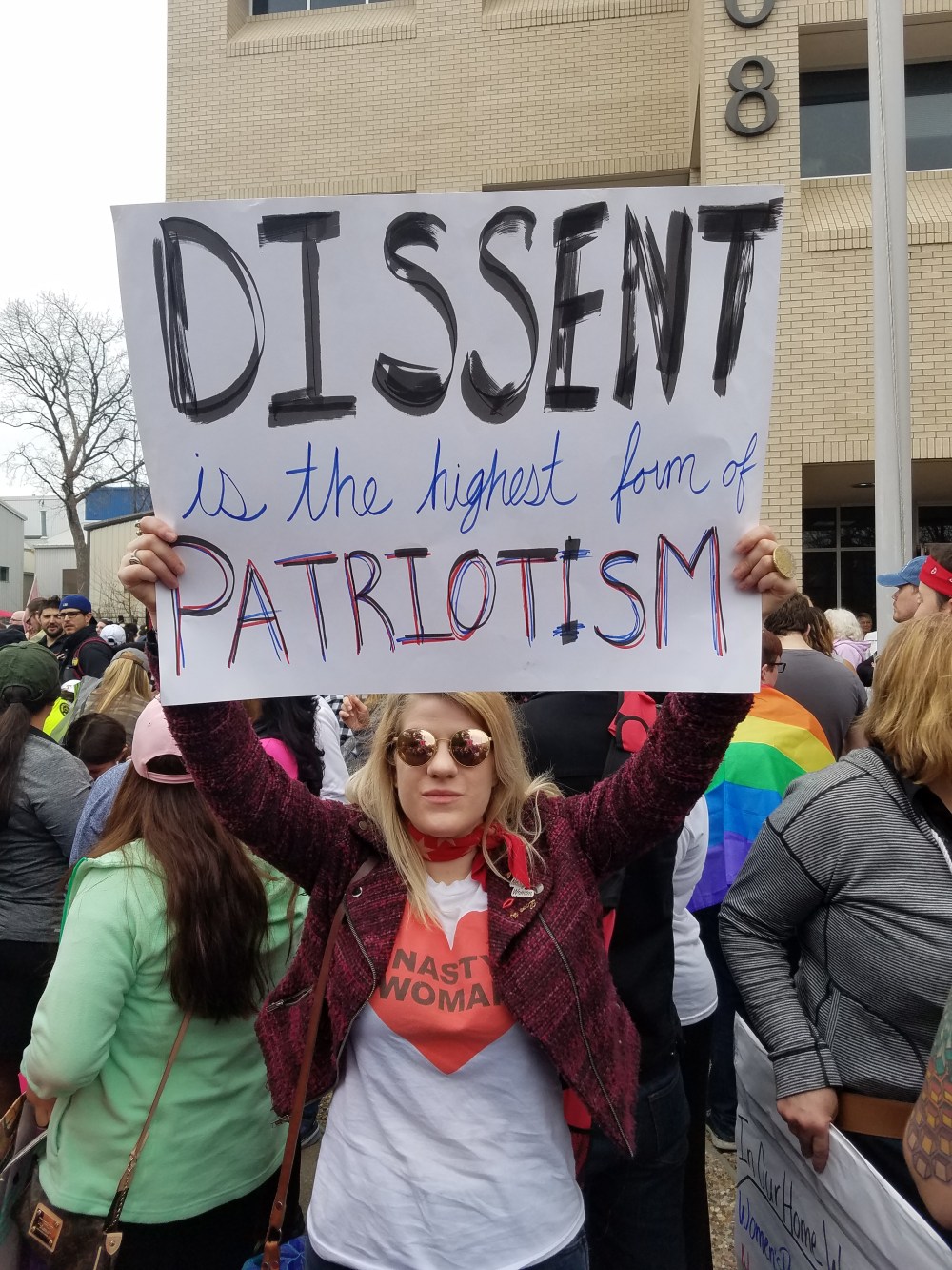 Dissent is the highest form of patriotism. 