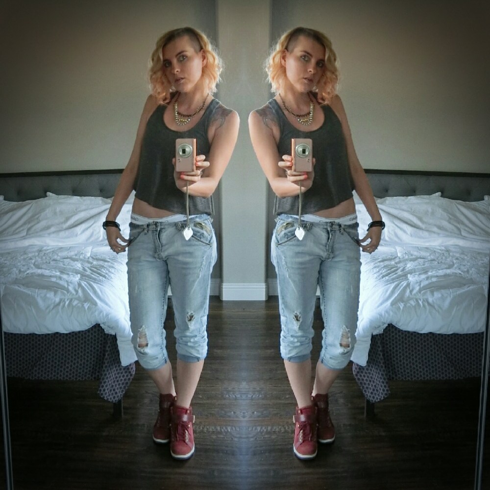 Me and Calvin go to Gwen Stefani